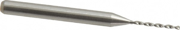 0.0354" Solid Carbide Drill Bit, 130° point - SGS 07313