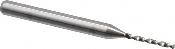 0.0433" Solid Carbide Drill Bit, 130° point - SGS 07325
