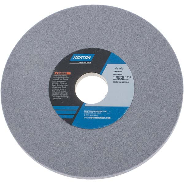 7 x 3/8" 80-Grit Aluminum Oxide Grinding & Cutoff Wheel - Norton 66252940284