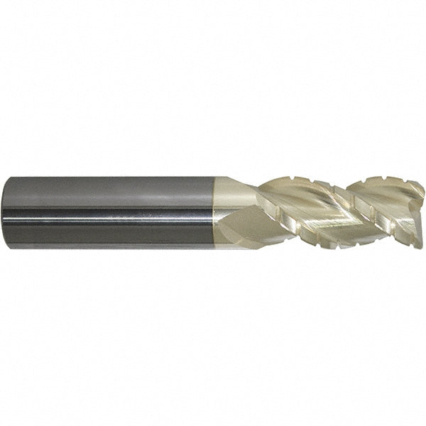 0.2813" 3-Flute Solid Carbide Corner Radius End Mill, ZrN - ProMax 119-01816