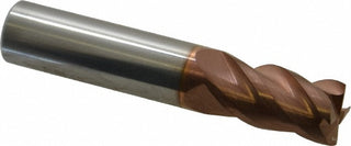 3/8" 4-Flute Solid Carbide Square End Mill, TiCN - ProMax 111-02422