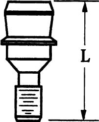 Fasteners for Indexables - Kennametal 1867338