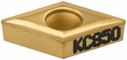 D - Diamond (Rhombic) 55-Deg 1/4" IC Carbide Insert, Grade KC850, TiC - Kennametal 1162374