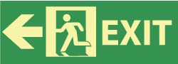 Exit Sign - AccuformNMC GL307R