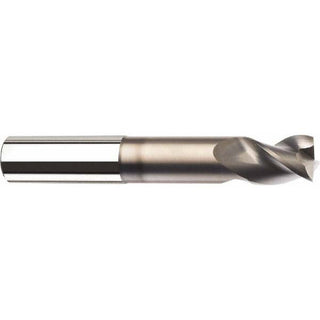 3/8in" 2-Flute Solid Carbide Corner Radius End Mill, TIB2 - SGS 91244