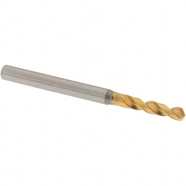 0.1268" High Speed Steel Screw Machine Drill Bit, Coated, 130° point - OSG 8595322