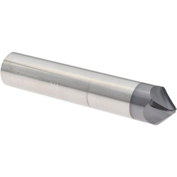 4-Flute Solid Carbide Taper Form End Mill, AlTiN - Accupro 14915635