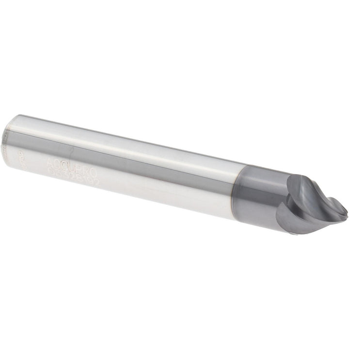 4-Flute Solid Carbide Taper Form End Mill, AlTiN - Accupro 14915621