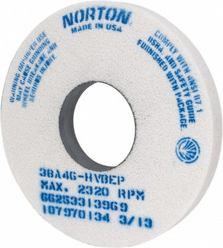 14 x 1-1/2" 46-Grit Aluminum Oxide Grinding & Cutoff Wheel - Norton 66253313969