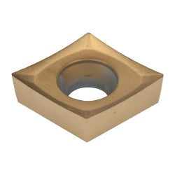 C - Diamond (Rhombic) 80-Deg 1/2" IC Carbide Insert, Grade KC730, TiN - Kennametal 1161892