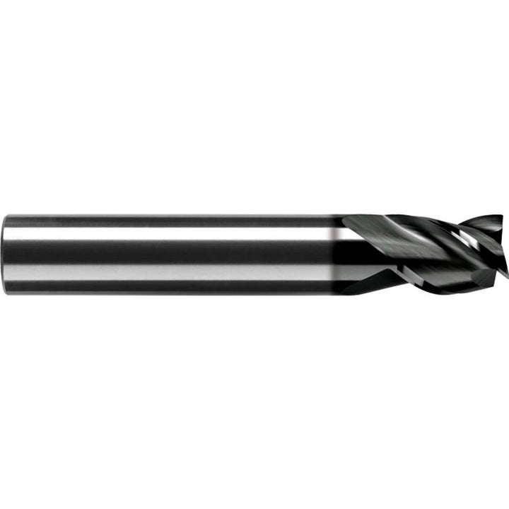 1/2" 3-Flute Solid Carbide Corner Radius & Corner Chamfer End Mill, AlTiN - RobbJack ST-341-16-A