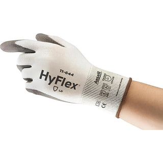 Large White HPPE Cut, Puncture & Abrasion-Resistant Gloves - Ansell 288186