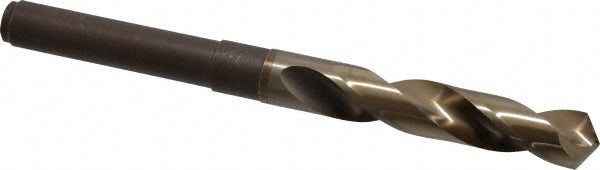 37/64" Cobalt Reduced Shank Drill Bit, Coated, 118° point - Chicago-Latrobe 53437