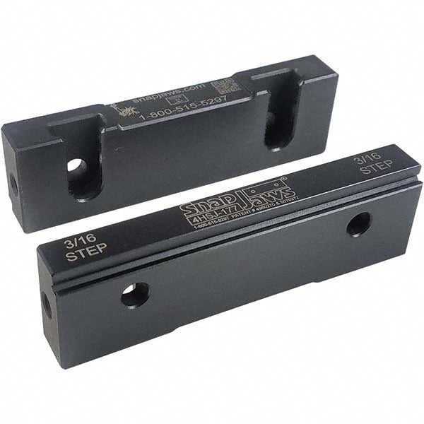 4.0000" Jaw Steel Vise Jaws - Snap Jaws 4HSJ-177