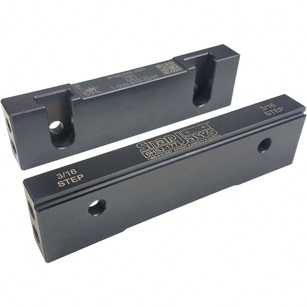 6.0000" Jaw Steel Vise Jaws - Snap Jaws 6HSJ-177
