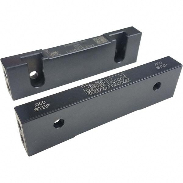 6.0000" Jaw Steel Vise Jaws - Snap Jaws 6HSJ-050