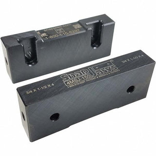 4.0000" Jaw Steel Vise Jaws - Snap Jaws 4MSJ-150