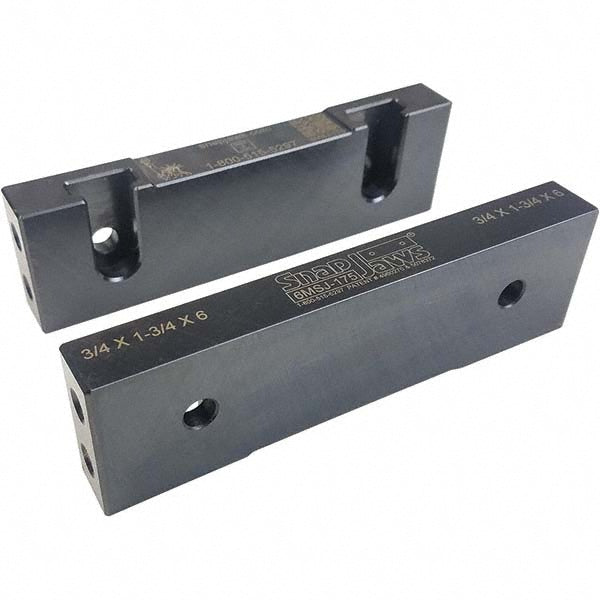 6.0000" Jaw Steel Vise Jaws - Snap Jaws 6MSJ-175