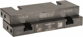8.0000" Jaw Steel Vise Jaws - Snap Jaws 8MSJ-300