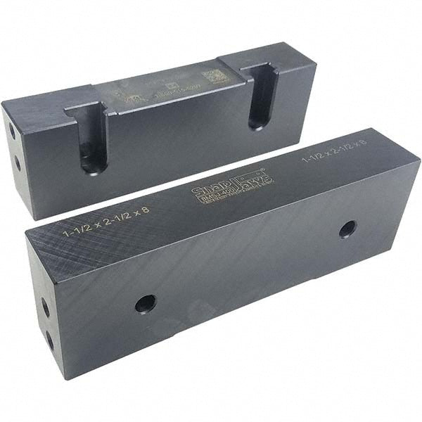 8.0000" Jaw Steel Vise Jaws - Snap Jaws 8MSJ-400