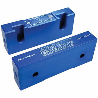 4.0000" Jaw Aluminum Vise Jaws - Snap Jaws 4MAJ-150