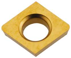 Diamond 5/32" IC Carbide Insert, Grade KC730, TiN - Kennametal 1161904