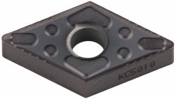 D - Diamond (Rhombic) 55-Deg 1/2" IC Carbide Insert, Grade KC5010, TiAlN - Kennametal 2435302