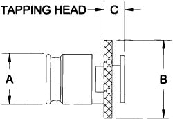 Tapping Adapter - Parlec 20-056