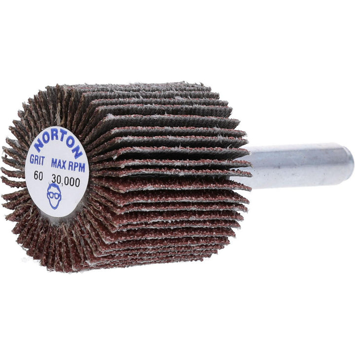 60-Grit Aluminum Oxide Flap Wheel - Norton 63642502580