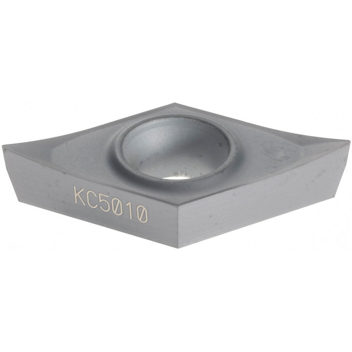 D - Diamond (Rhombic) 55-Deg 3/8" IC Carbide Insert, Grade KC5010, TiAlN - Kennametal 1310880