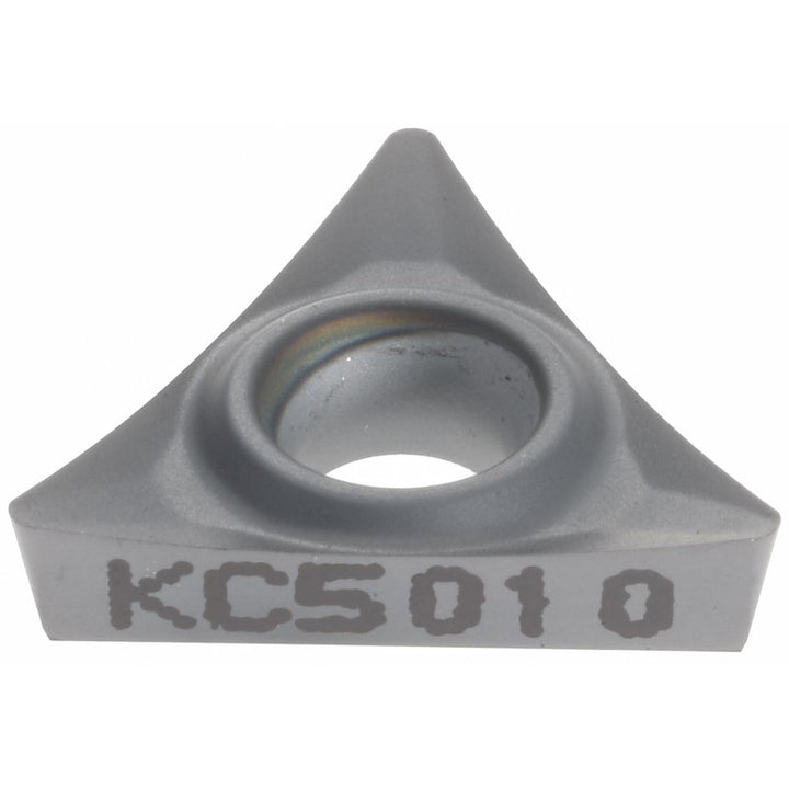 T - Triangle 1/4" IC Carbide Insert, Grade KC5010, TiAlN - Kennametal 1310939