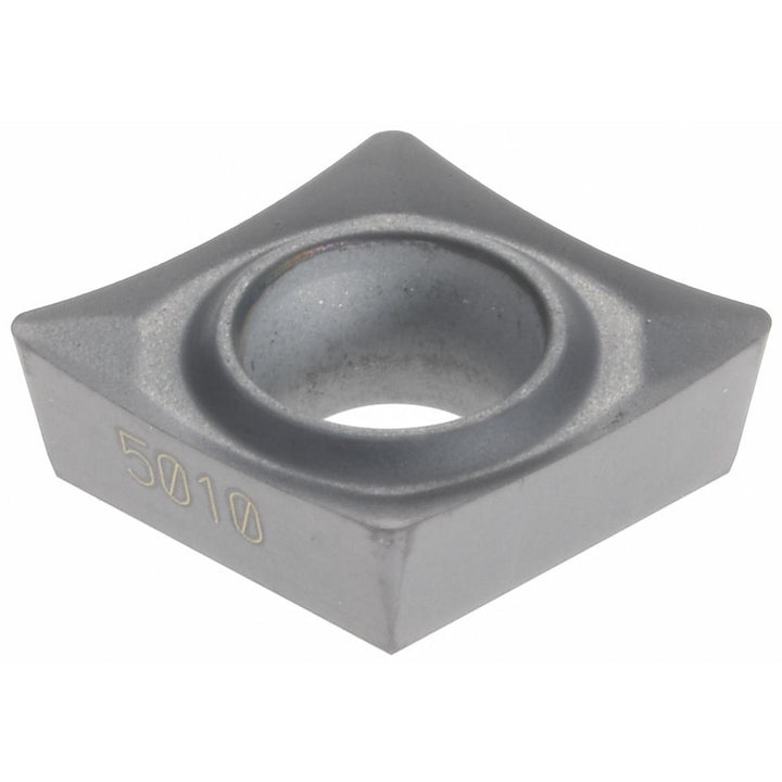 C - Diamond (Rhombic) 80-Deg 1/4" IC Carbide Insert, Grade KC5010, TiAlN - Kennametal 1522907