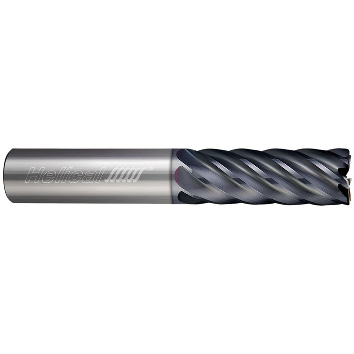 3/8" 3-Flute Solid Carbide Corner Radius End Mill, Zplus - Helical Solutions 82134
