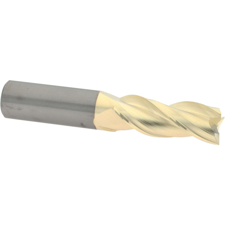 5/8" 3-Flute Solid Carbide Square End Mill, ZrN - Accupro 2500158