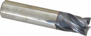 5/8" 4-Flute Solid Carbide Corner Radius & Corner Chamfer End Mill, AlTiN - Accupro 95168527