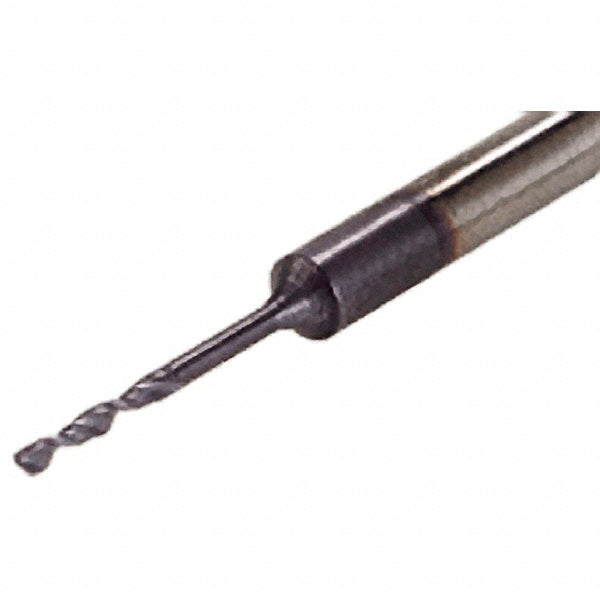 0.0512" Solid Carbide Drill Bit, TiAlN, 140° point - Iscar 5531079
