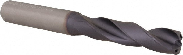 0.4331" Solid Carbide Drill Bit, TiAlN, 140° point - Kennametal 1913542