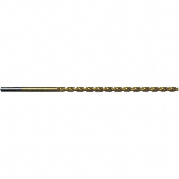 1/8" High-Speed Steel Drill Bit, TiN - Guhring 9006700031700