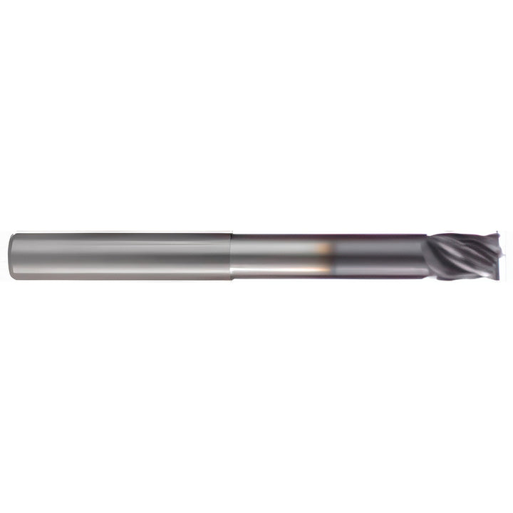 5/16" 4-Flute Solid Carbide Corner Radius End Mill, AlTiN - Accupro 95168460