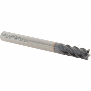 1/4" 5-Flute Solid Carbide Corner Radius End Mill, AlTiN - M.A. Ford. 17825012A