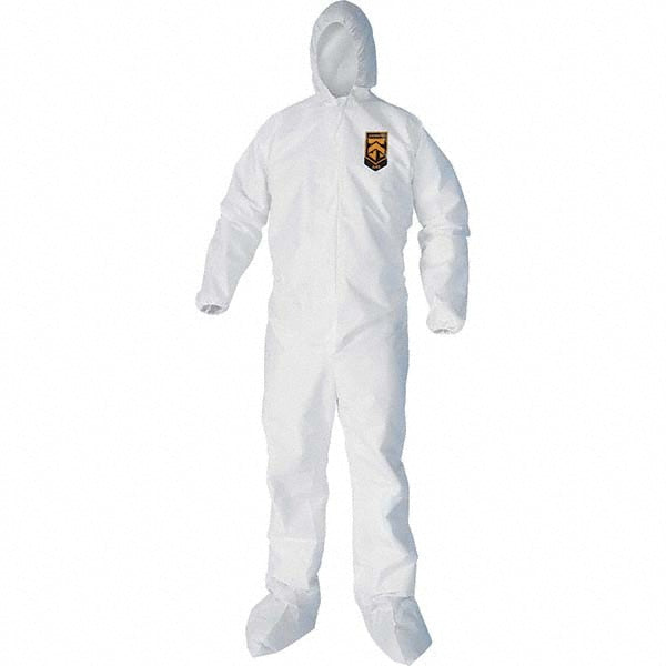 Medium White Liquid; Particle Protection Protective Garment - KleenGuard 44332