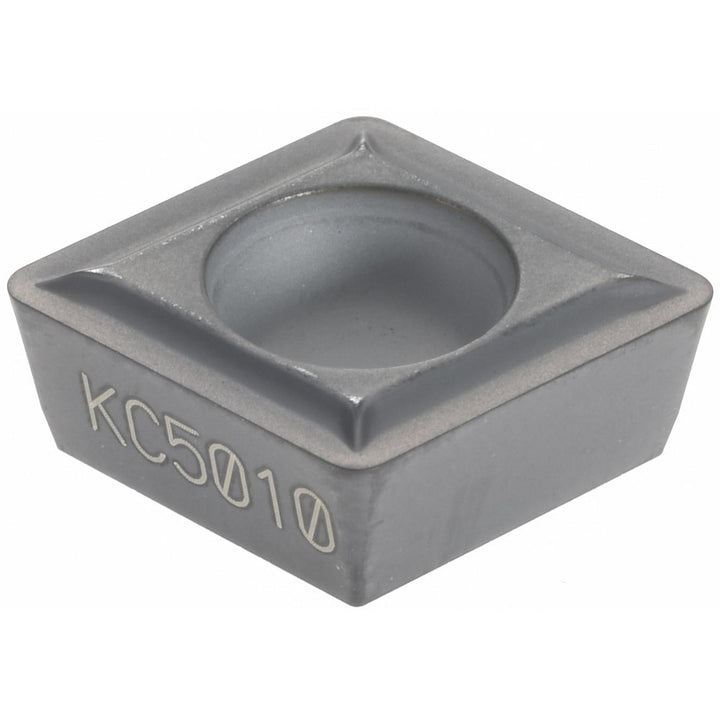 C - Diamond (Rhombic) 80-Deg 3/8" IC Carbide Insert, Grade KC5010, TiAlN - Kennametal 1871017