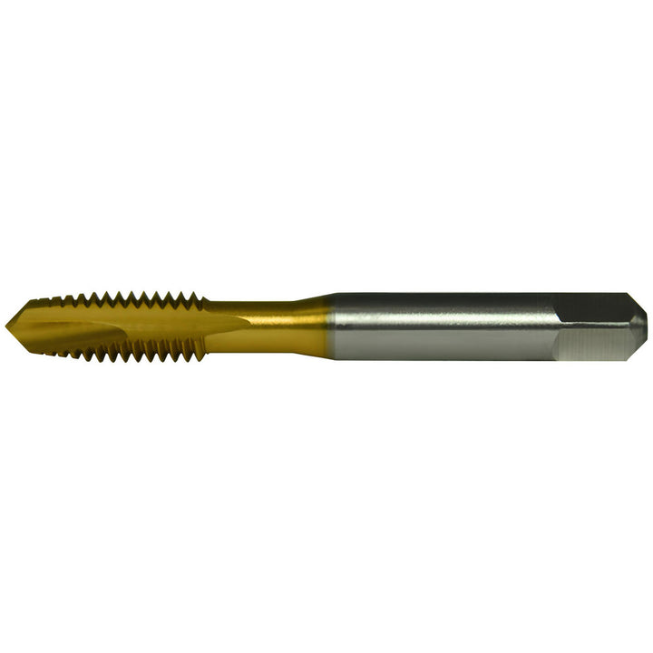 1/4-20 UNC HSS Spiral Point Tap, TiN - Greenfield Threading 357054