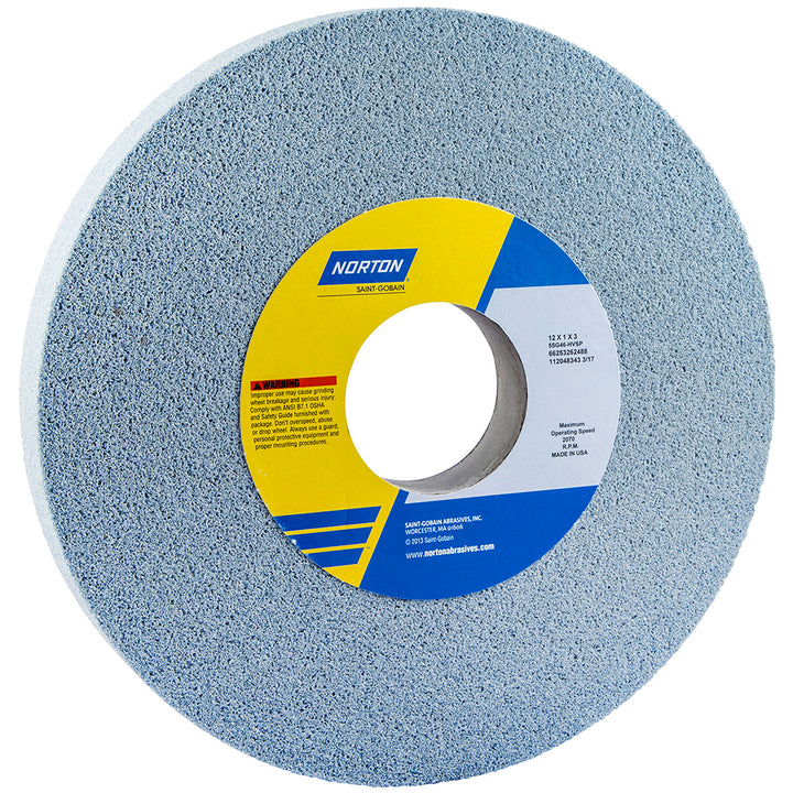 12 x 1" 60-Grit Ceramic Grinding & Cutoff Wheel - Norton 66253262593