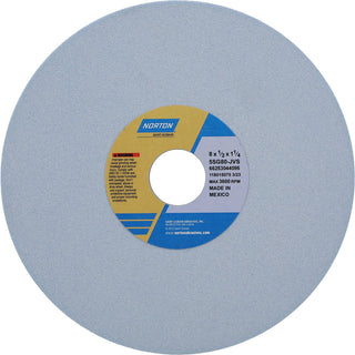 8 x 1/2" 80-Grit Ceramic Grinding & Cutoff Wheel - Norton 66253044096