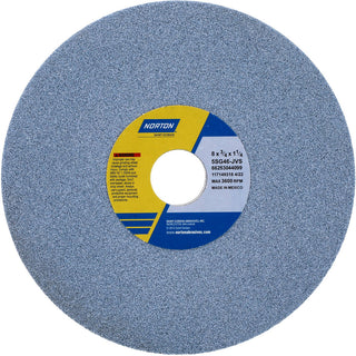 8 x 3/4" 46-Grit Ceramic Grinding & Cutoff Wheel - Norton 66253044099