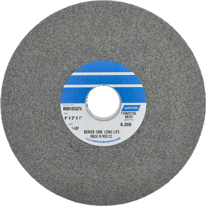 6 x 2" Silicon Carbide Deburring Wheels Disc - Norton 66261055274