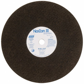 14 x 1/8" Zirconia Alumina Grinding & Cutoff Wheel - Norton 66253360493