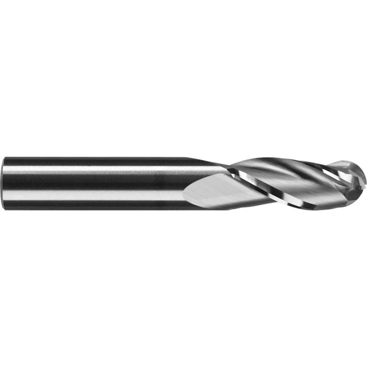 1/8in" 3-Flute Solid Carbide Ball End Mill - RobbJack B-333-04