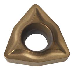 WPHTS30104 Carbide Insert, Grade CG5, TiN - Widia 2827471